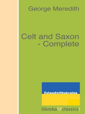 cover image of Celt and Saxon--Complete